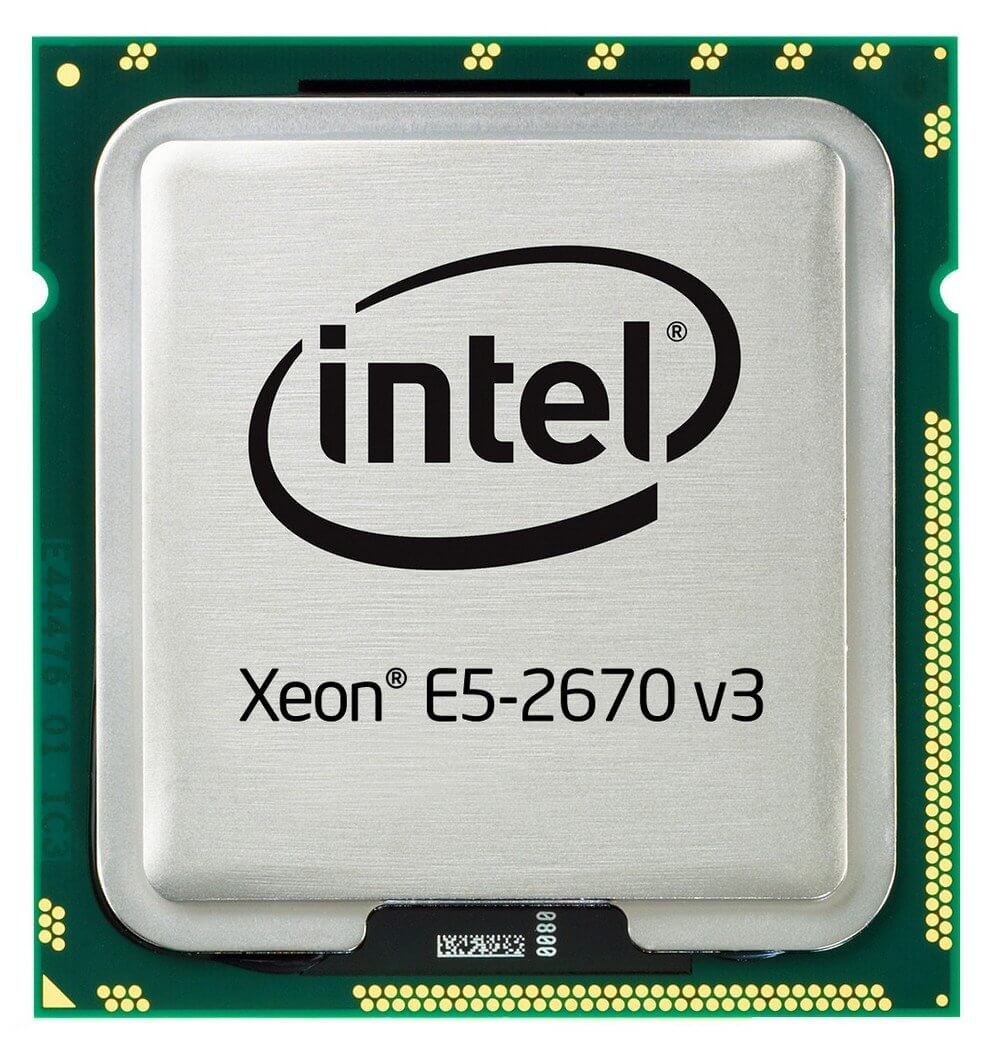 726642-B21 HPE Intel Xeon 12 Core E5-2670V3 2.30GHz 30MB L3 Cache 9.6GT/S  QPI Speed Socket FCLGA 2011-3 22NM 120W Processor Only For ML350 Gen9