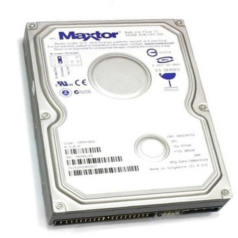 Maxtor 6L300R0 DiamondMax 300GB 7.2K RPM Hard Drive 16MB Buffer Form Factor  ATA IDE | Refurbished