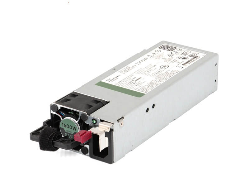 HSTNS-PR62-HP HPE 1600 Watt Hot Plug Redundant Low Halogen Power Supply For  Dl380 Gen10. Refurbished.