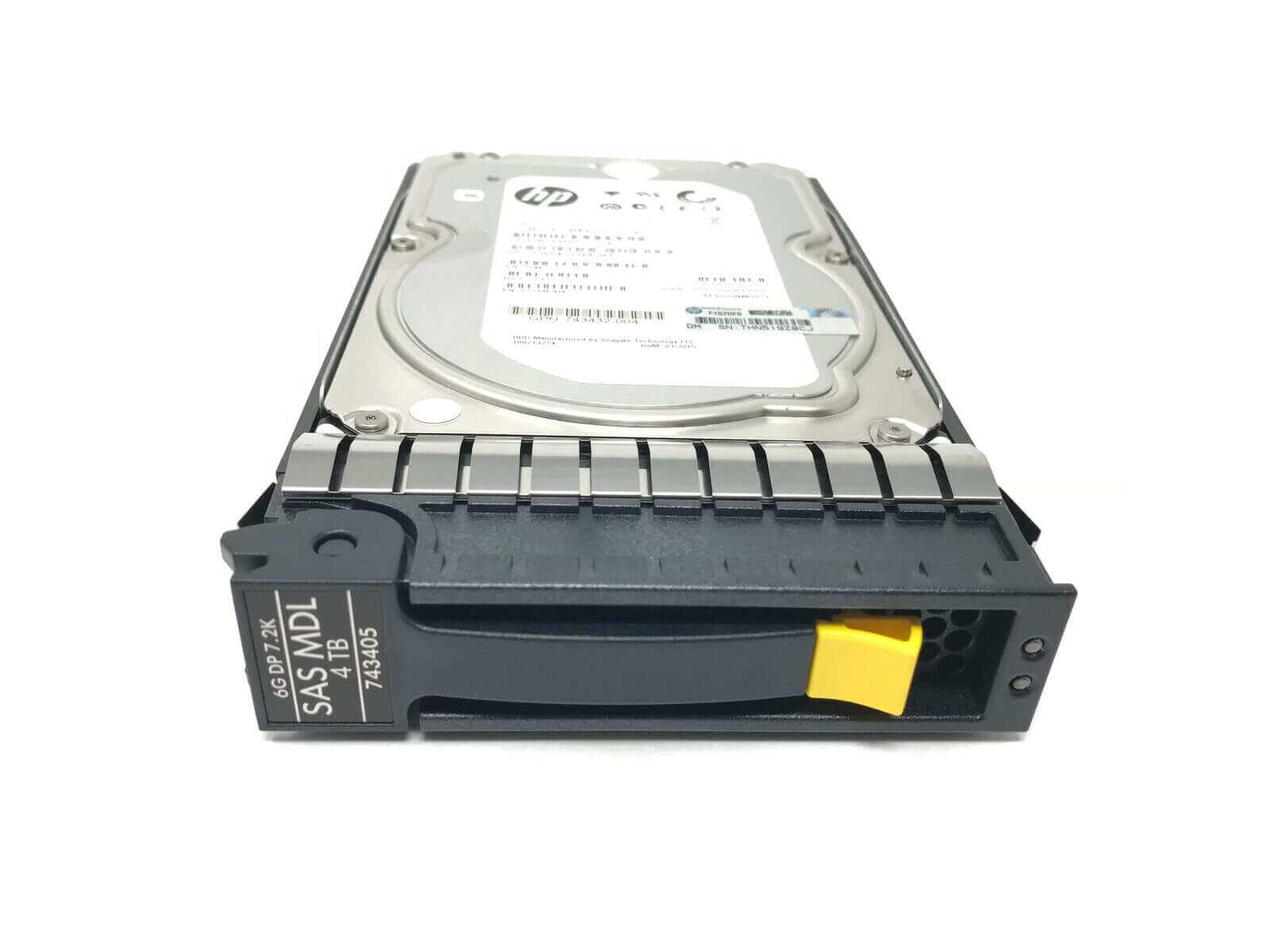 698695-003 HP 4TB 7.2K RPM SAS 6GBPS Midline Hard Drive With Tray |  Refurbished