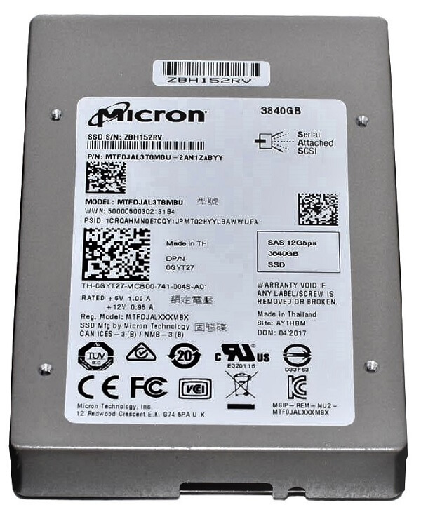 Micron 1 To SSD 1100 SATA 2,5'' NAND OEM