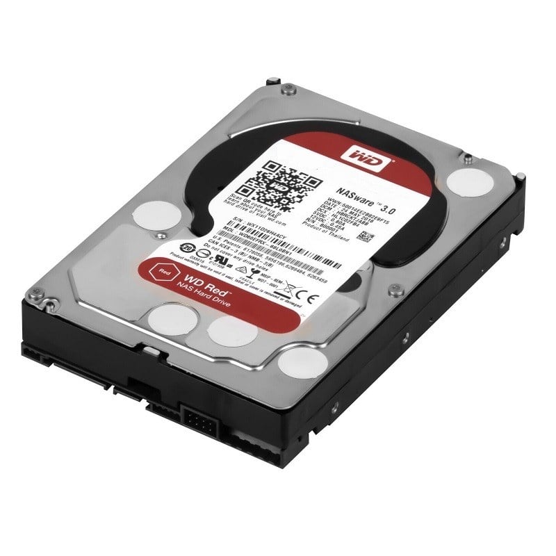 Western Digital WD40EFRX Red 4TB 5.4K RPM SATA 6GBPS 64MB LFF Internal NAS  Hard Drive | Refurbished
