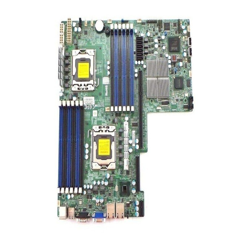 Supermicro X8DTU-F LGA 1366 Intel 5520 Chipset Intel Xeon DDR3 12x DIMM 6x  SATA2 3.0Gb/s Motherboard | Refurbished
