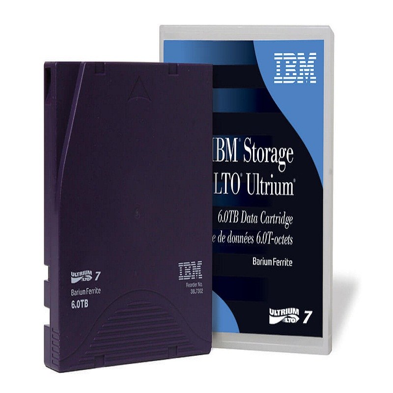 ​38L7302 IBM LTO Ultrium 7 6TB/15TB Re-Writable Tape Media | New Bulk Pack