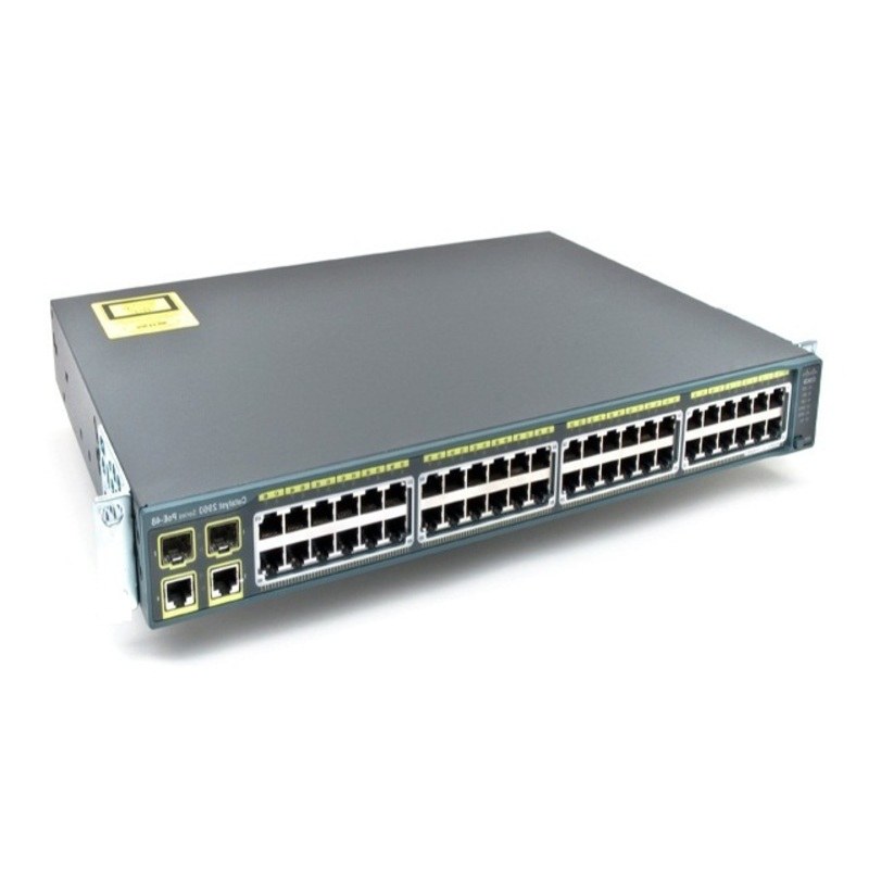 WS-C3750X-48PF-S Cisco Catalyst 3750X 48 Ports Managed Switch | Refurbished
