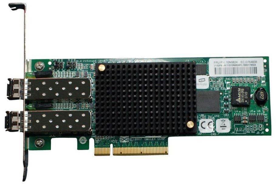 Emulex lpe12002 8gb FC Dual-Port PCI-E. Ibm 8