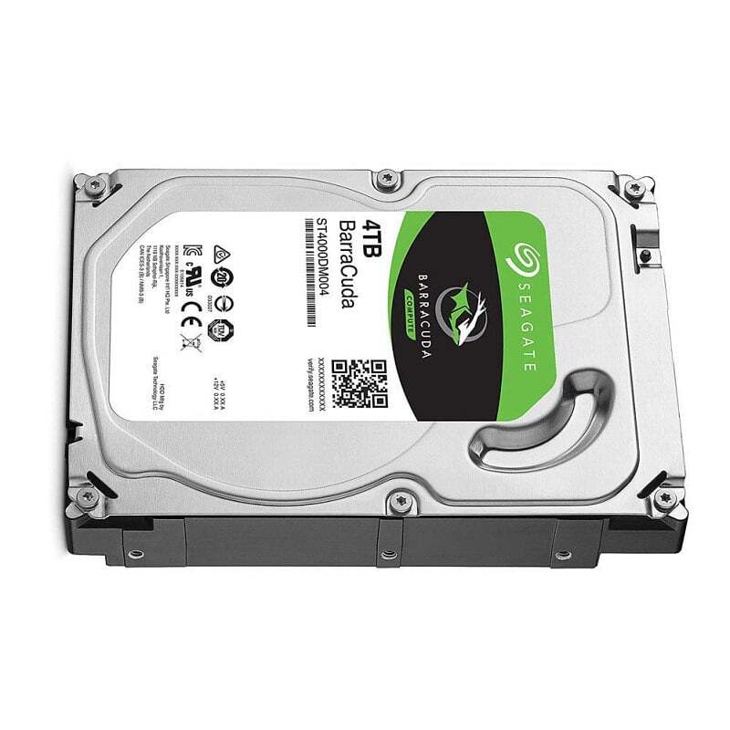 Pack Crucial MX500 - 1 To + Seagate BarraCuda - 4 To - 256 Mo