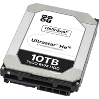 Hgst 0F27439 10TB 7.2K RPM HDD SAS-12GBPS
