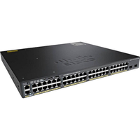 Cisco WS-C2960X-48LPD-L 48-Ports Ethernet Switch