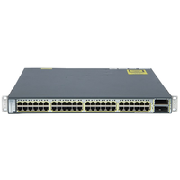 Cisco WS-C3750E-48PD-SF 48-Ports Switch