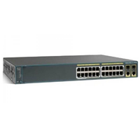 Cisco WS-C2960+24LC-S 24 Port Networking Switch