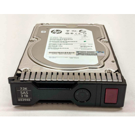 HPE 653948-001 2TB 7.2K RPM HDD SAS-6GBPS