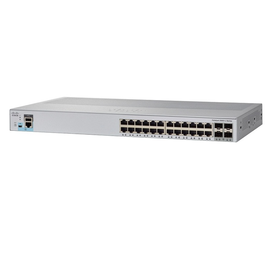 Cisco WS-C2960L-24PQ-LL Managed Switch