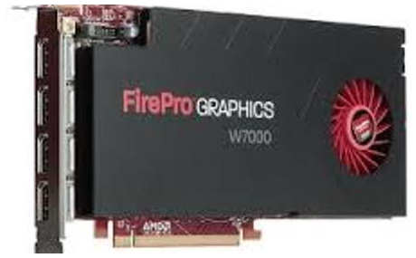 HP 703482-001 4GB Video Cards FirePro W7000