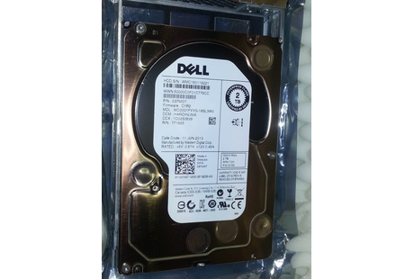 Dell R7FKF 2TB 7.2K RPM Near Line SAS 12GBITS HDD