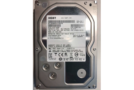 HGST 1W10017 2TB 7.2K RPM HDD SATA-6GBPS