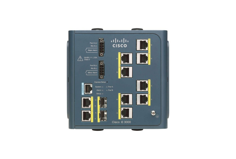 Cisco IE-3000-8TC-E Managed Switch