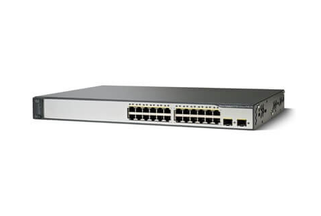 Cisco WS-C3750V2-24PS-E 24 Port Networking Switch