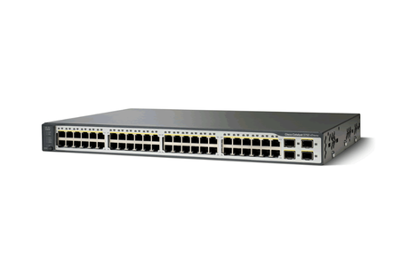 Cisco WS-C3750V2-48TS-S 48 Port Networking Switch