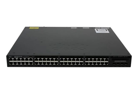 Cisco WS-C3650-48TQ-L 48 Port Networking Switch