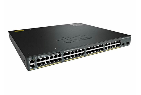 Cisco WS-C3650-48FQ-S 48 Port Networking Switch