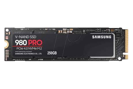 Samsung MZ-V8P250BW 250GB 980 Pro M.2 PCI-E SSD