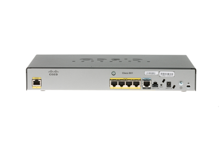 Cisco CISCO881-SEC-K9 Networking Router 4 Port