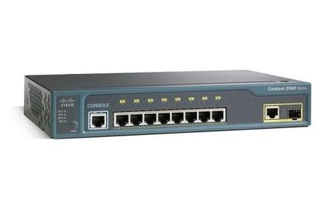 Cisco WS-C2960-8TC-S 8 Port Networking Switch