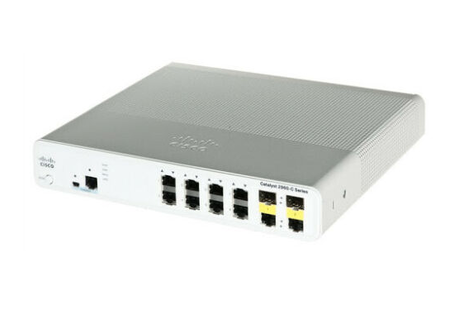 Cisco WS-C2960C-8TC-S 8 Port Networking Switch