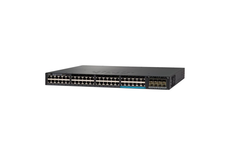 Cisco WS-C3650-12X48UR-L 48 Port Networking Switch