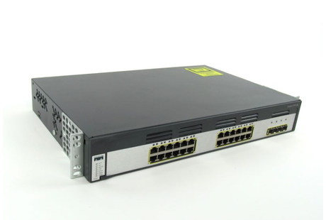 Cisco WS-C3750G-24TS-E1U 24 Port Networking Switch