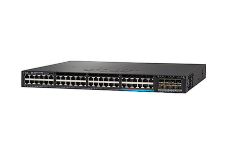 Cisco WS-C3650-12X48UR-E 48 Port Networking Switch