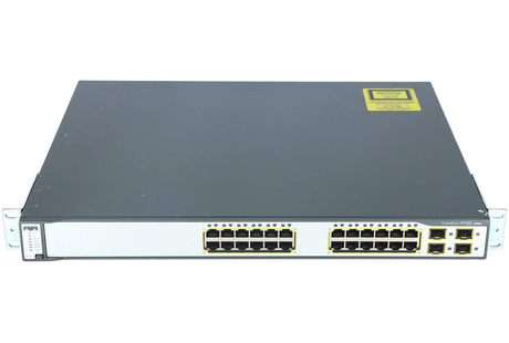 Cisco WS-C3750G-24TS-S1U 24 Port Networking switch