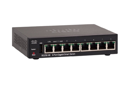 Cisco SG250-08-K9 8 Ports Switch Networking