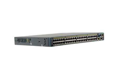 Cisco WS-C2960S-48LPD-L 48 Port Networking Switch