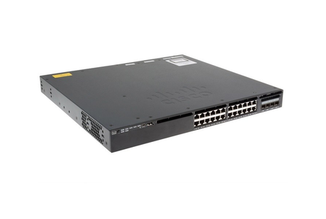 Cisco WS-C3650-24PD-L 24 Port Switch Networking