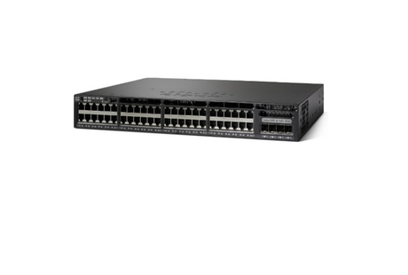 Cisco WS-C3650-48PS-S Managed Switch
