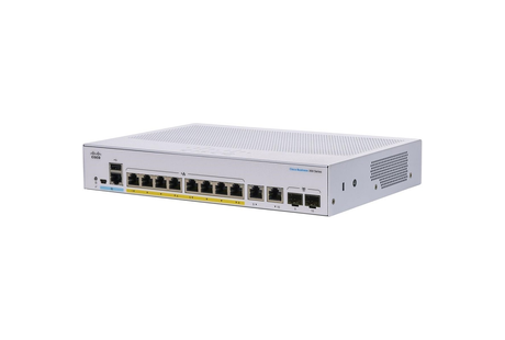 Cisco CBS250-8FP-E-2G Rack-Mountable Switch
