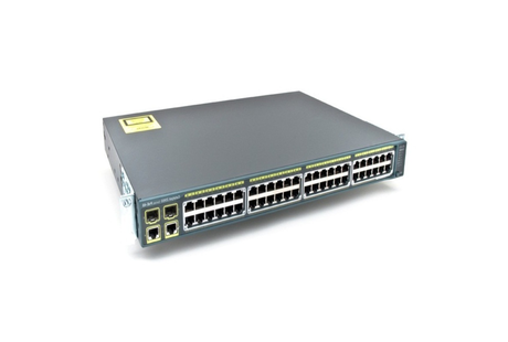 Cisco WS-C3750X-48PF-S 48 Ports Layer 3 Switch