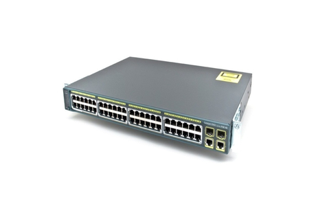Cisco WS-C3750X-48PF-S 48 Ports Managed Switch