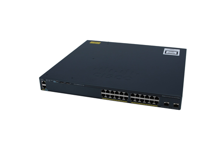 Cisco WS-C2960X-24TD-L 24 Ports Managed Switch