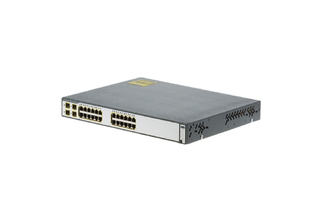 WS-C3750G-24PS-S Cisco 24 Ports Switch