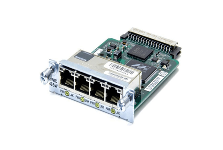 Cisco HWIC-4ESW 4 Ports Networking Switch