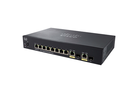 Cisco SG350-10MP-K9-NA Managed Switch