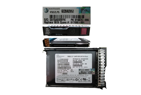 HPE 816929-B21 6GBPS 3.84TB SSD
