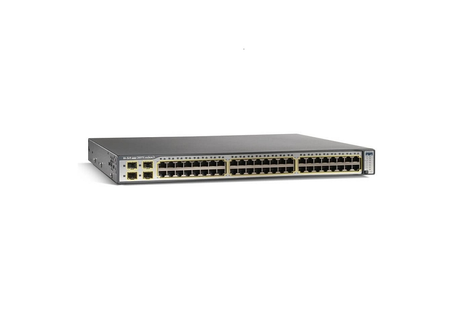 Cisco WS-C3750V2-48PS-E Ethernet Switch
