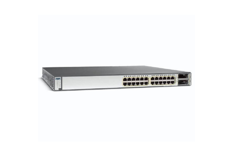 WS-C3750X-24P-L Cisco 24 Ports Switch