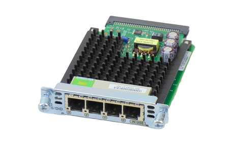 Cisco VIC3-4FXS/DID 4 Port Plug In Module