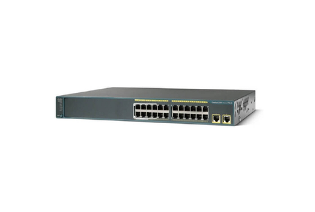 Cisco WS-C2960-24LT-L 24 Ports Managed Switch