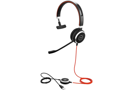 Jabra 6399-829-209 Evolve 40 Duo Mono headset